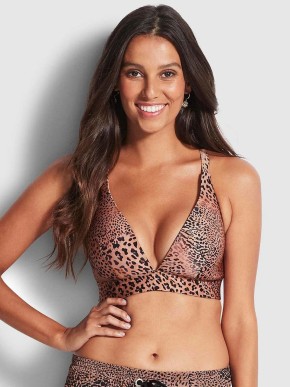KOSTIUM KĄPIELOWY SEAFOLLY WILD ONES 31258DD-855 GÓRA OD BIKINI