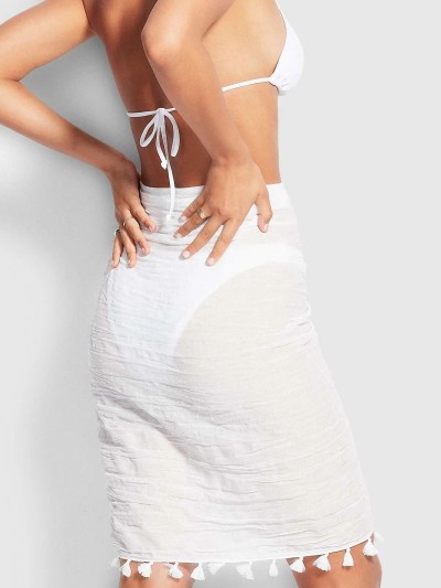 DODATEK PLAŻOWY SEAFOLLY BEACH BASICS 52965-SG PAREO