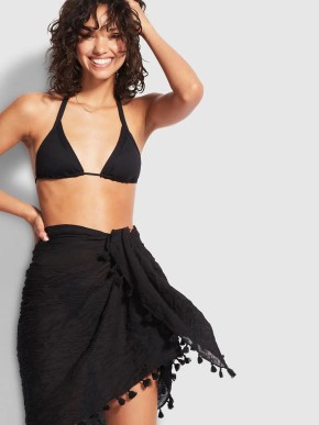 DOPLŇKY PLÁŽOVÁ SEAFOLLY BEACH BASICS 52965-SG PAREO