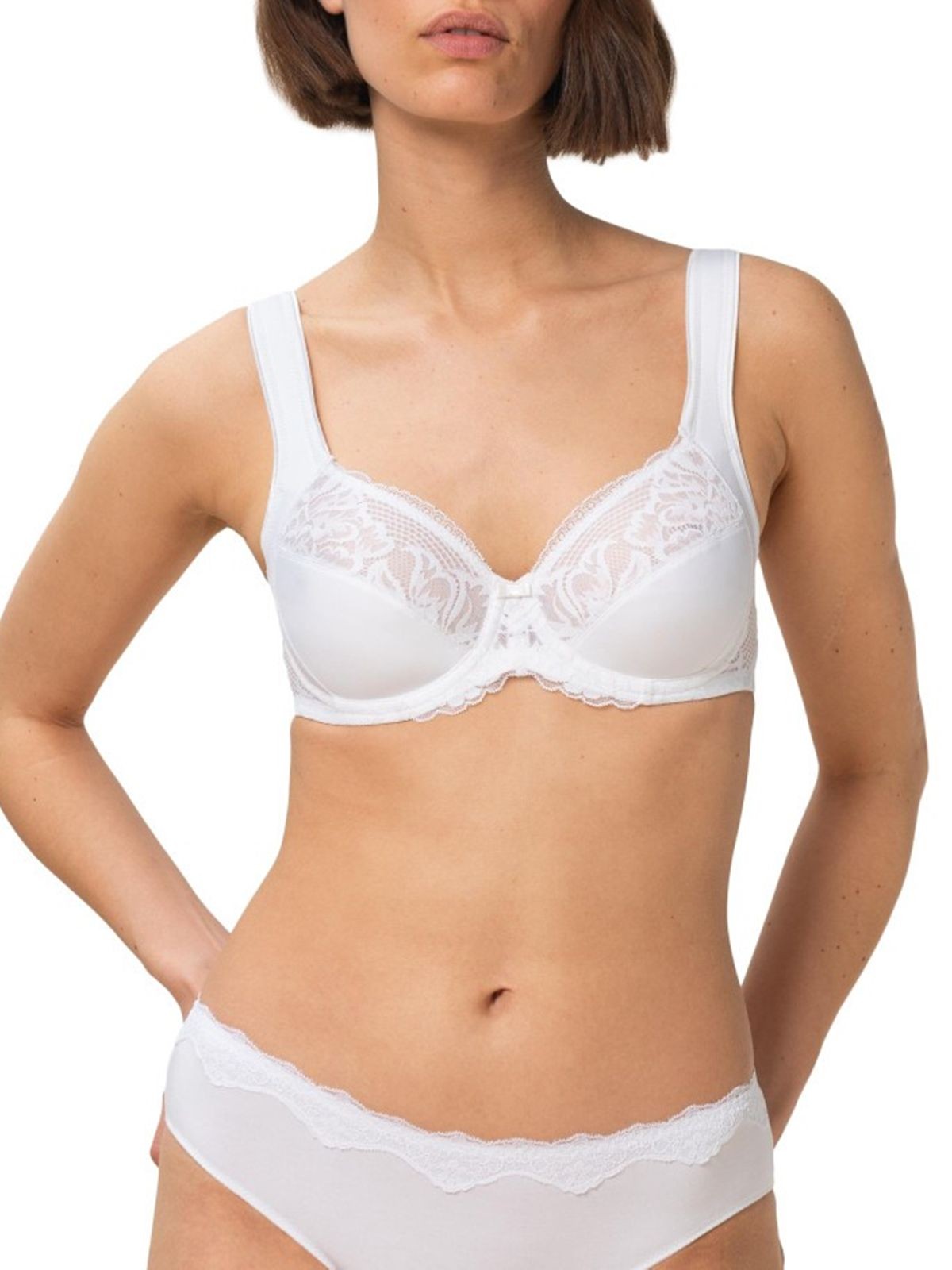 BIUSTONOSZ TRIUMPH MODERN LACE COTTON W02