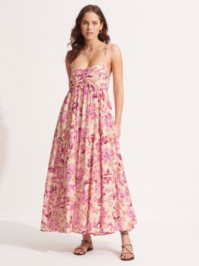 DOPLŇKY PLÁŽOVÁ SEAFOLLY SILK ROAD 54936-DR ŠATY