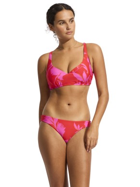 PLAVKY SEAFOLLY BIRDSOFPARADISE 31487DD-103 GÓRA OD BIKINI