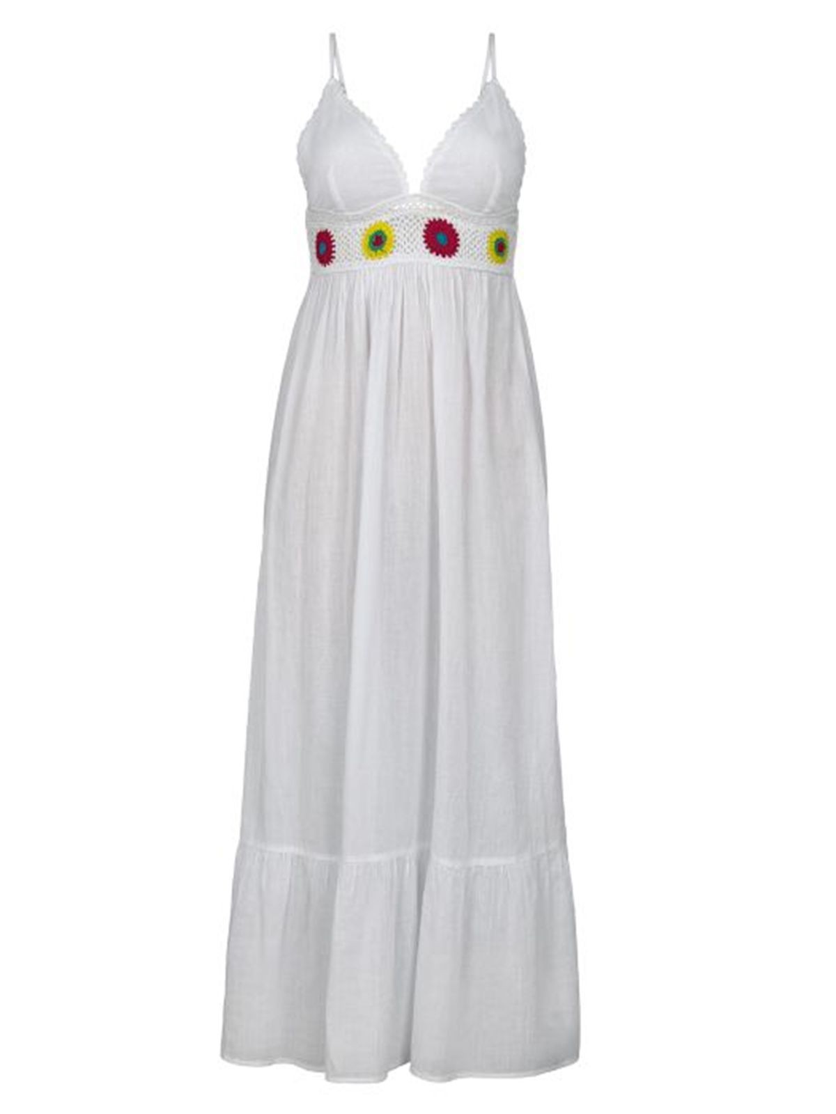 DODATEK PLAŻOWY ROSA FAIA CROCHET DRESS 8615 SUKIENKA