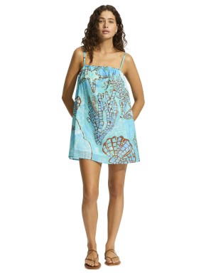 DODATEK PLAŻOWY SEAFOLLY LA MER 55424-DR SUKIENKA