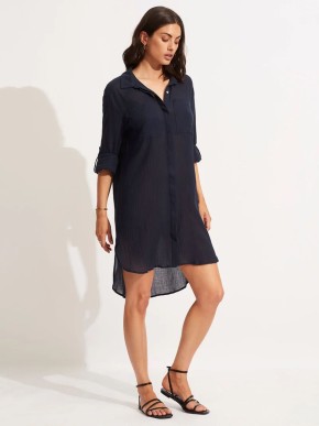 DOPLŇKY PLÁŽOVÁ SEAFOLLY BEACH BASICS 53108-CU KOŠILE