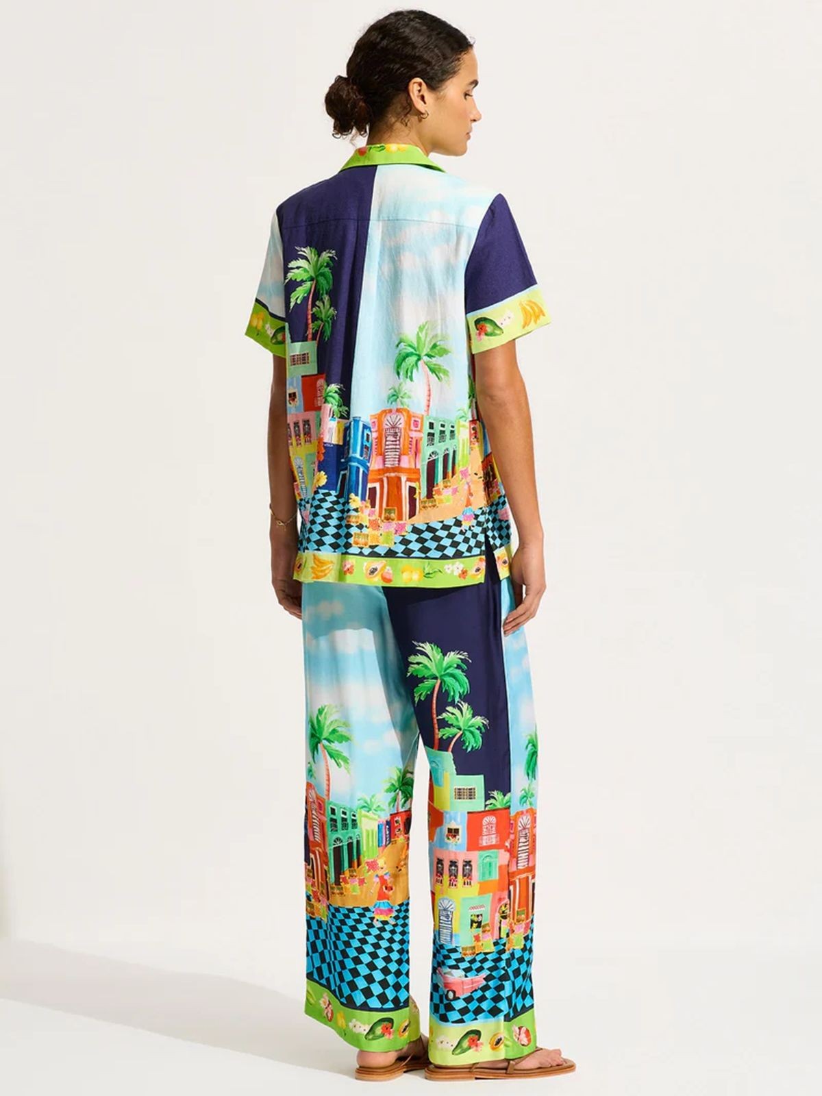 DODATEK PLAŻOWY SEAFOLLY CUBA 55441-PA SPODNIE