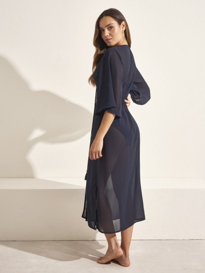 DODATEK PLAŻOWY SELMARK BAIKAL BN297 KIMONO