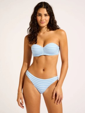 PLAVKY SEAFOLLY MESH EFFECT 40473-102 DÓŁ OD BIKINI