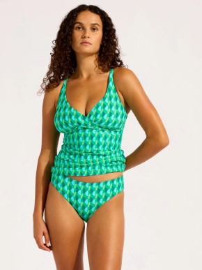 PLAVKY SEAFOLLY SORRENTO 31526MF277 TANKINI GÓRA