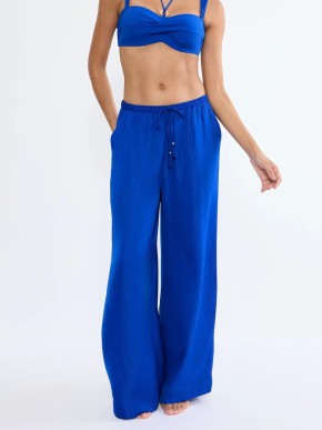 DOPLŇKY PLÁŽOVÁ TRIUMPH SUMMER SATIN TROUSERS KALHOTY