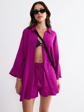 DOPLŇKY PLÁŽOVÁ TRIUMPH SUMMER WEAR BOYFRIEND SHIRT 01 KOŠILE