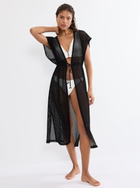 DOPLŇKY PLÁŽOVÁ TRIUMPH BEACH MYWEAR CROCHET KIMONO