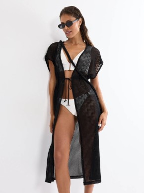 DOPLŇKY PLÁŽOVÁ TRIUMPH BEACH MYWEAR CROCHET KIMONO