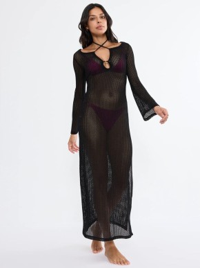 DOPLŇKY PLÁŽOVÁ TRIUMPH BEACH MYWEAR CROCHET LONG TEPLÁKOVÁ SOUPRAVAS LSL ŠATY