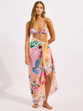 DOPLŇKY PLÁŽOVÁ SEAFOLLY BEACH BOHEME 55718-SG PAREO