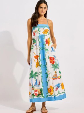 DOPLŇKY PLÁŽOVÁ SEAFOLLY VIVA VACATION 55673-DR ŠATY